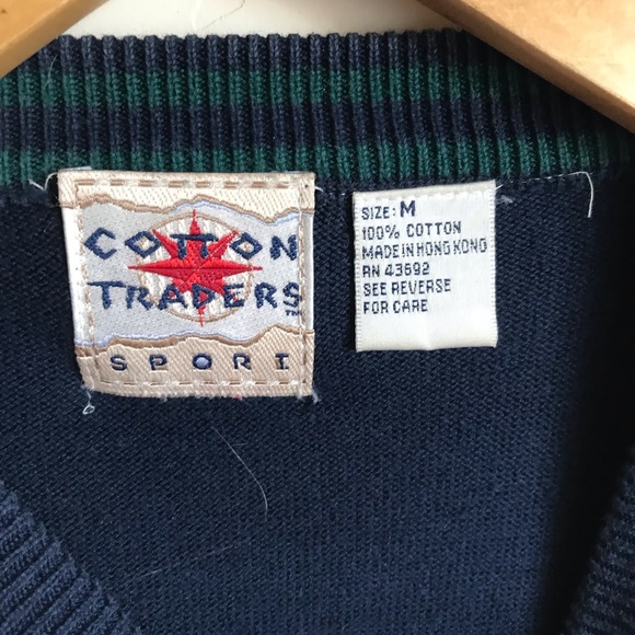 Cotton Traders Men’s Golf Sweater Size M Multicolor - Picture 5 of 7